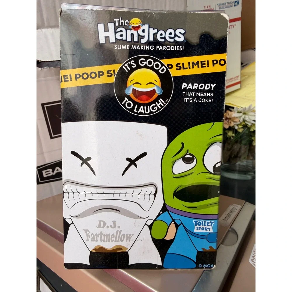 The Hangrees Toilet Story Series 1 Alien Slime Making Parody Figure MGA 2019
